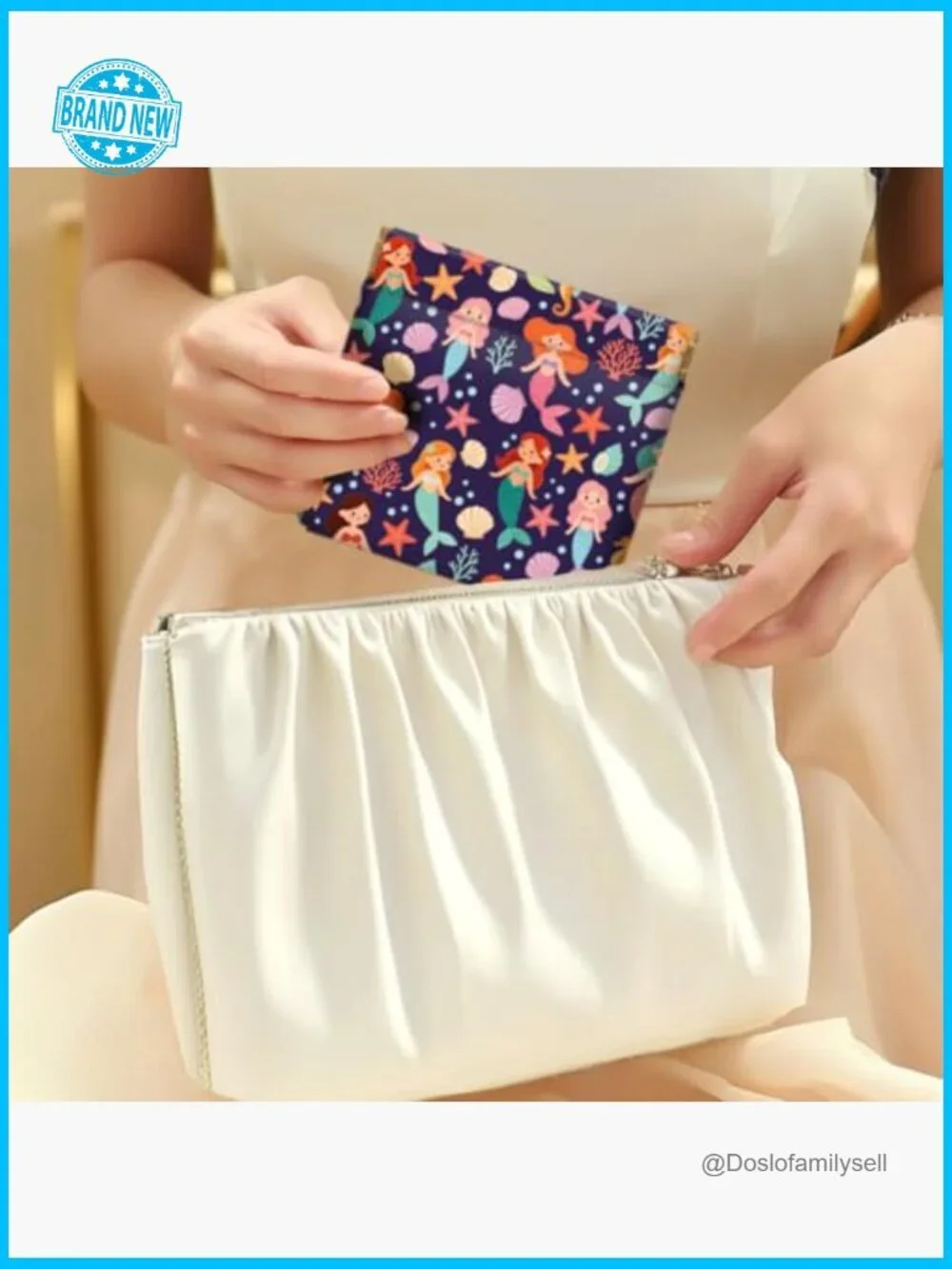 Small Leather Coin Purse Set Waterproof Durable Snap Closure Mini Money Wallet